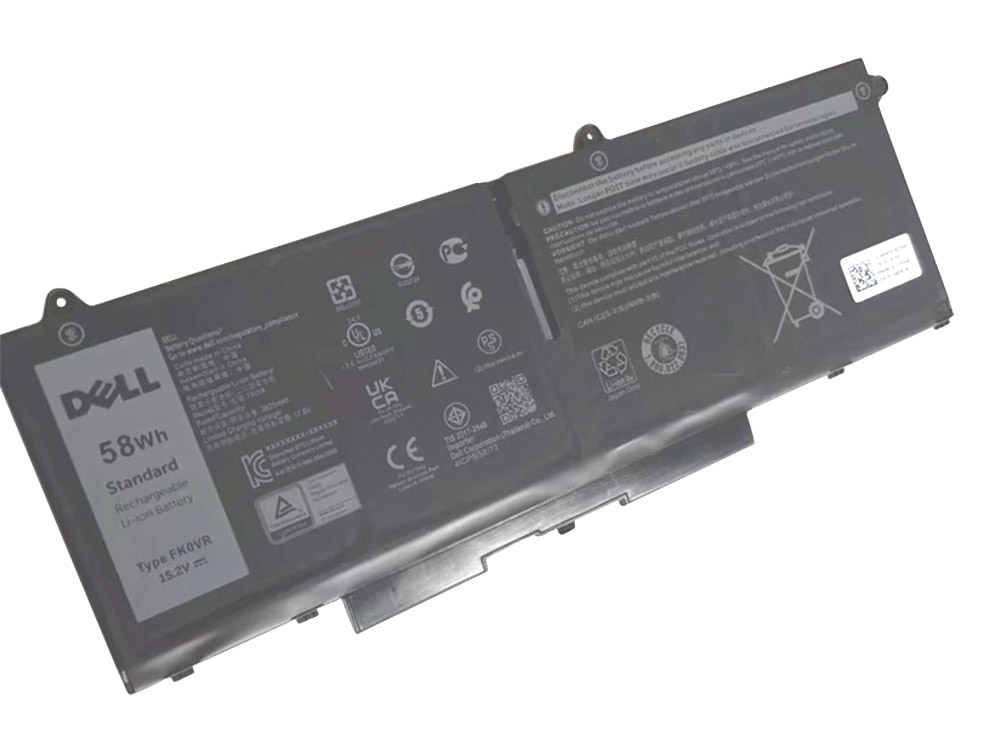 Original 3625mAh 58Wh 4-Zellen Dell Latitude 7530 Akku