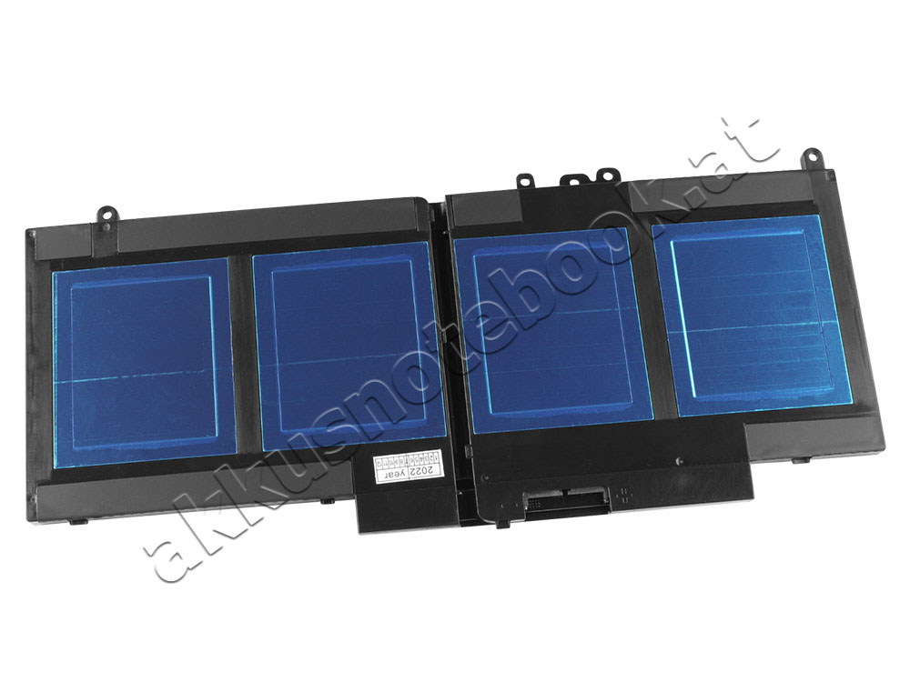 Original 51Wh 4-Zellen Dell Latitude 12 E5250 P25S001 Akku