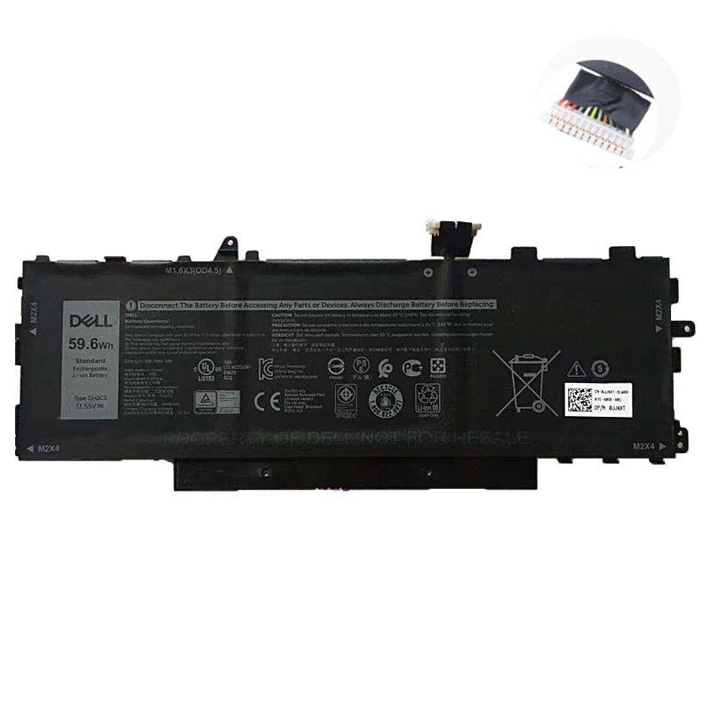 Original 11.55V 4900mAh 59.6Wh Akku für Dell 0JJ4XT GHJC5