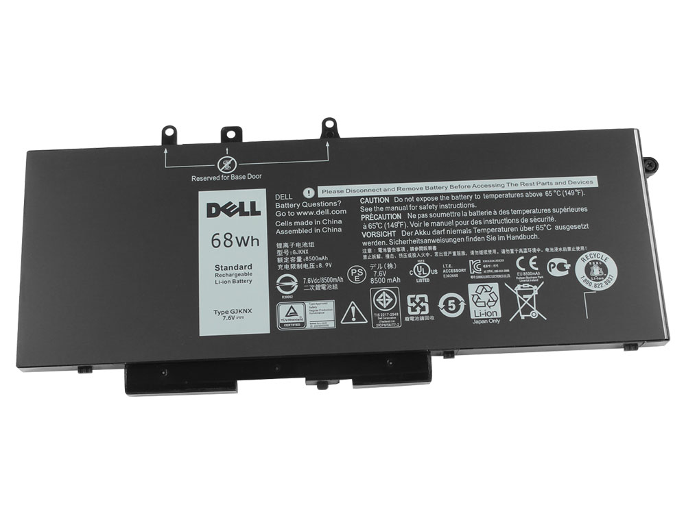 Original 8500mAh 68Wh Akku Dell Latitude 14 5480 P72G001