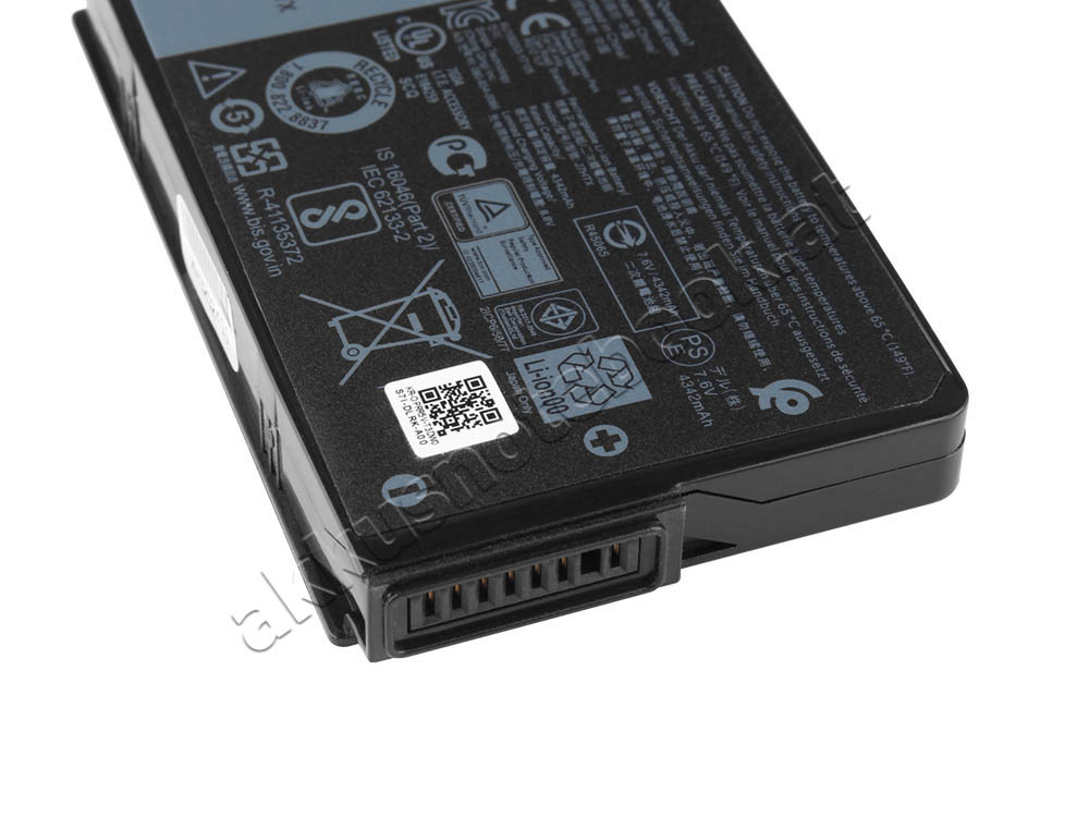 Original 4342mAh 34Wh 4 Zellen Dell Latitude 7220 Akku