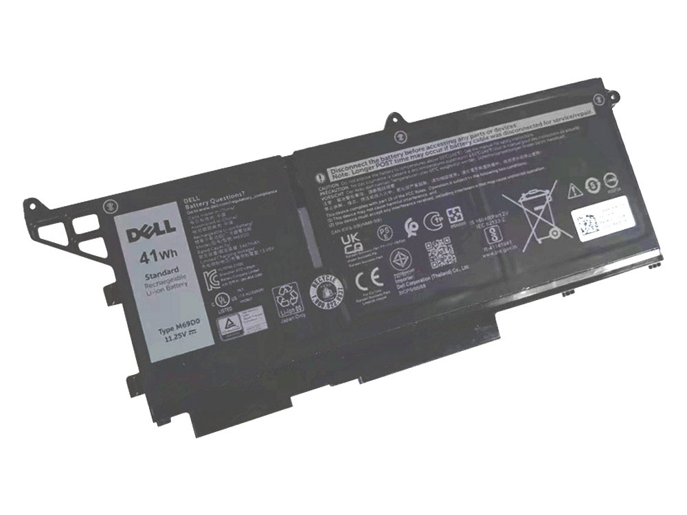 Original 3467mAh 41Wh 3-Zellen Dell Latitude 7330 P133G P133G002 Akku