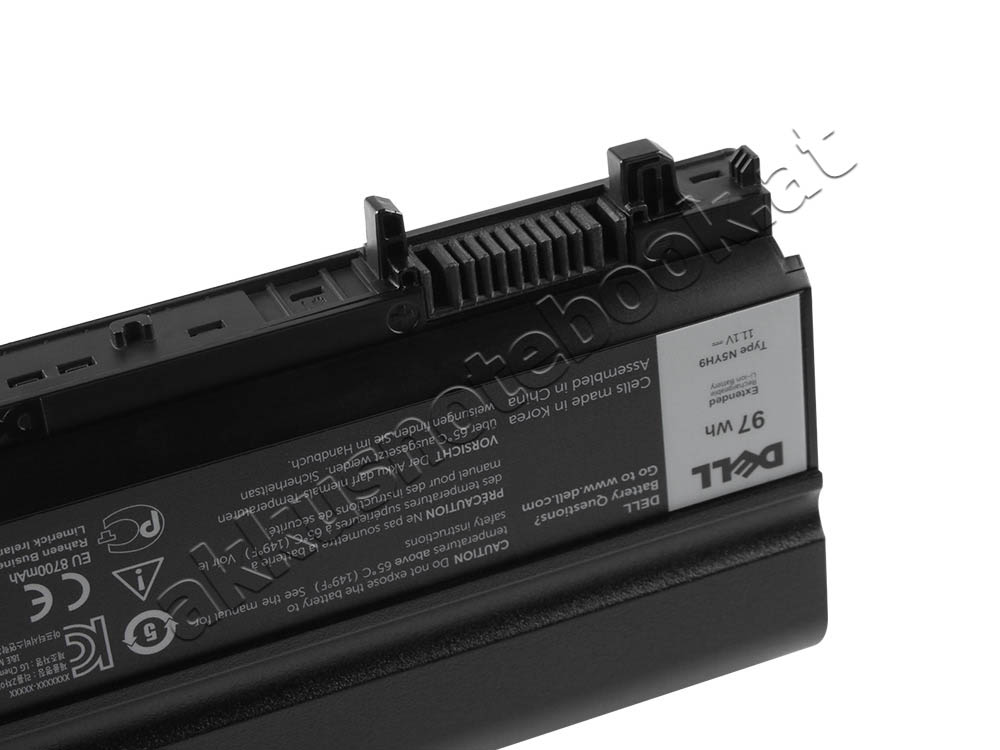 Original 8700mAh 97Wh 9 Zellen Akku Dell Latitude E5440 5440-7975