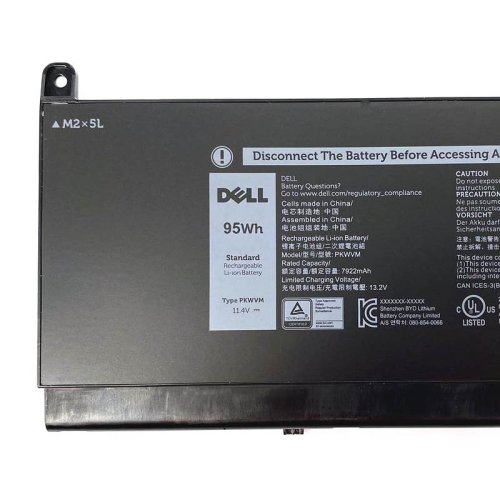 Original 11.4V 7922mAh 95Wh Akku für Dell Precision 7750 P44E001