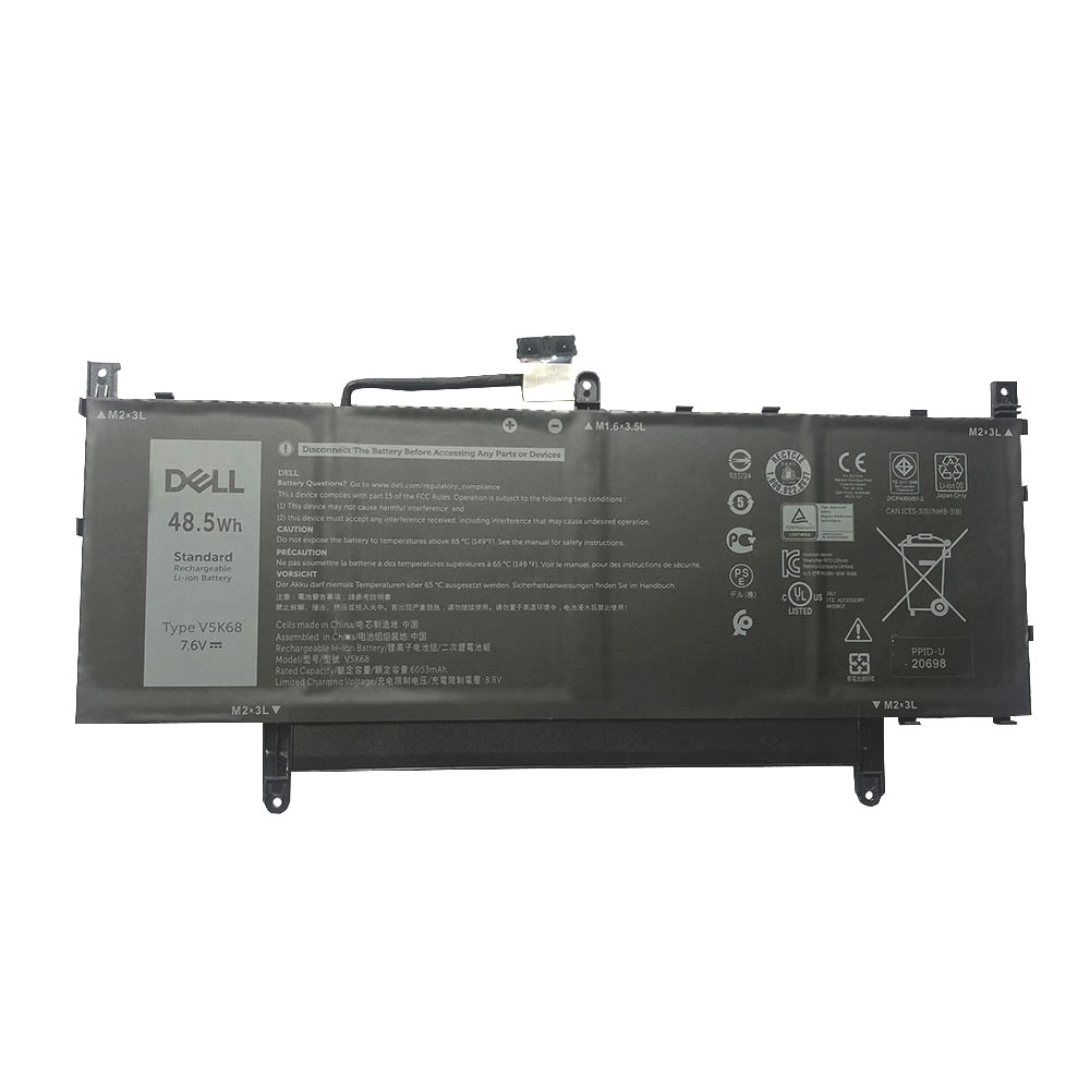 Original 6053mAh 48.5Wh 4 Zellen Akku für Dell Latitude 9520