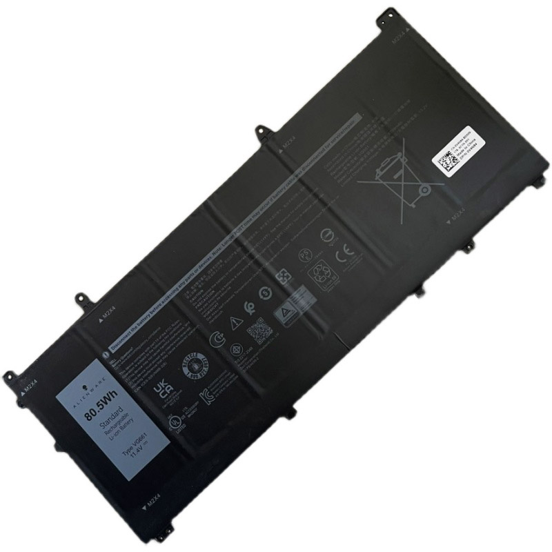 Original 11.4V 6709mAh 80.5Wh Akku für Dell Alienware x14