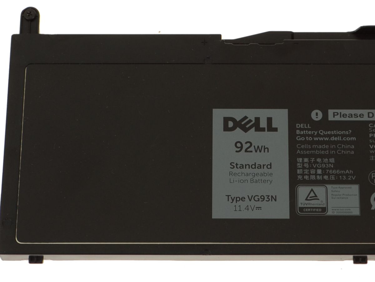 Original 7666mAh 92Wh 6 Zellen Akku Dell Latitude 15 5591 P60F002