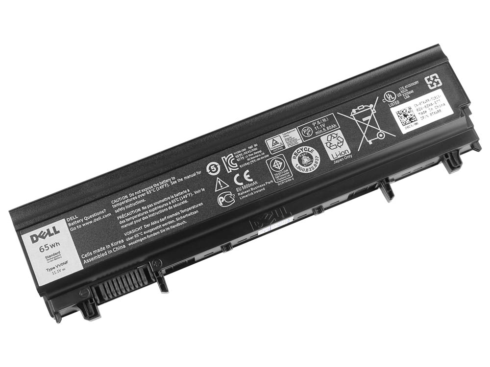 Original 5800mAh 65Wh Akku Dell Latitude E5540 5540-3837