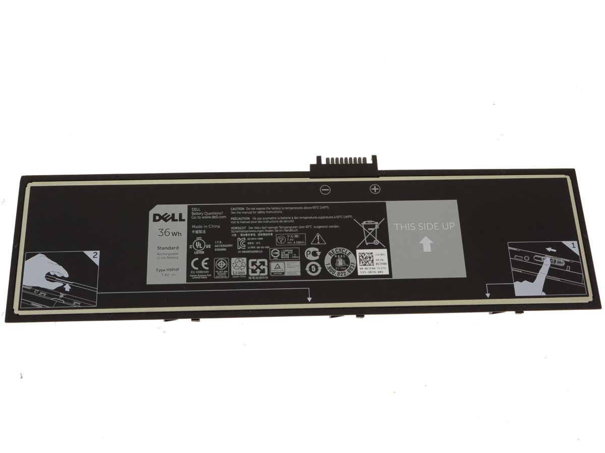 Original 36Whr Dell Venue 11 Pro (7130) Akku