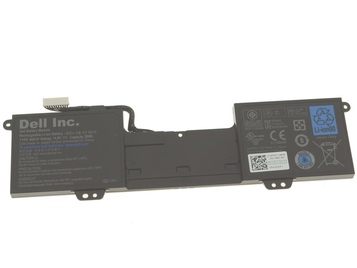 Original 14.8V 2000mAh 29Wh Akku für Dell 0WW12P TR2F1