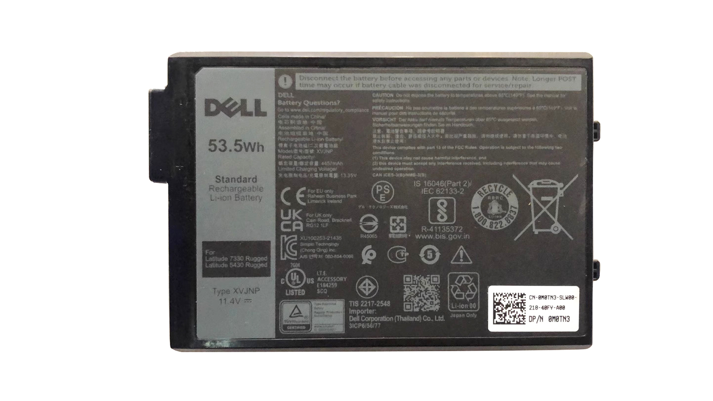 Original 4457mAh 53.5Wh 3-Zellen Dell 451-BCWQ Akku