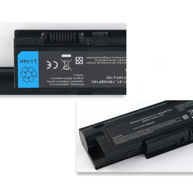 Original 4400mAh 48Wh 6-Zellen Fujitsu FMVNBP195 Akku