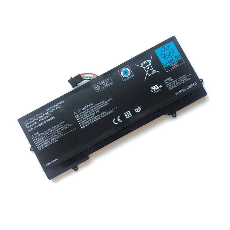 Original 3150mAh 45Wh 4-Zellen Fujitsu FMVNBP220 Akku