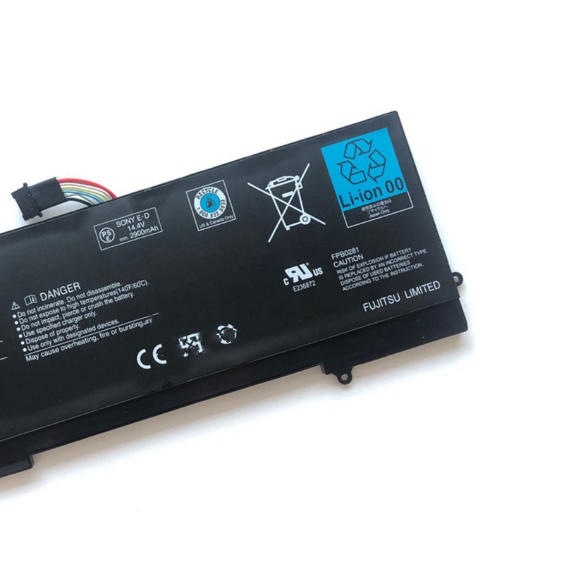 Original 3150mAh 45Wh 4-Zellen Fujitsu FPCBP372 Akku