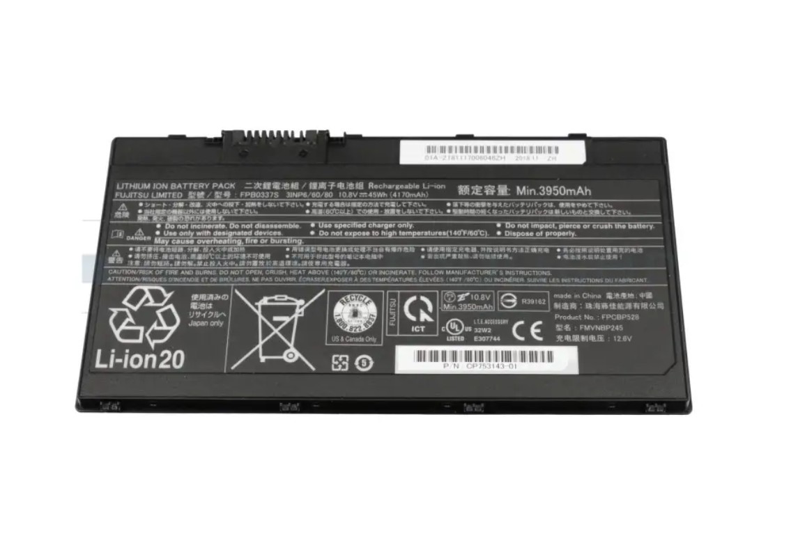 Original 4170mAh 45Wh Fujitsu FMVNBP246 Akku