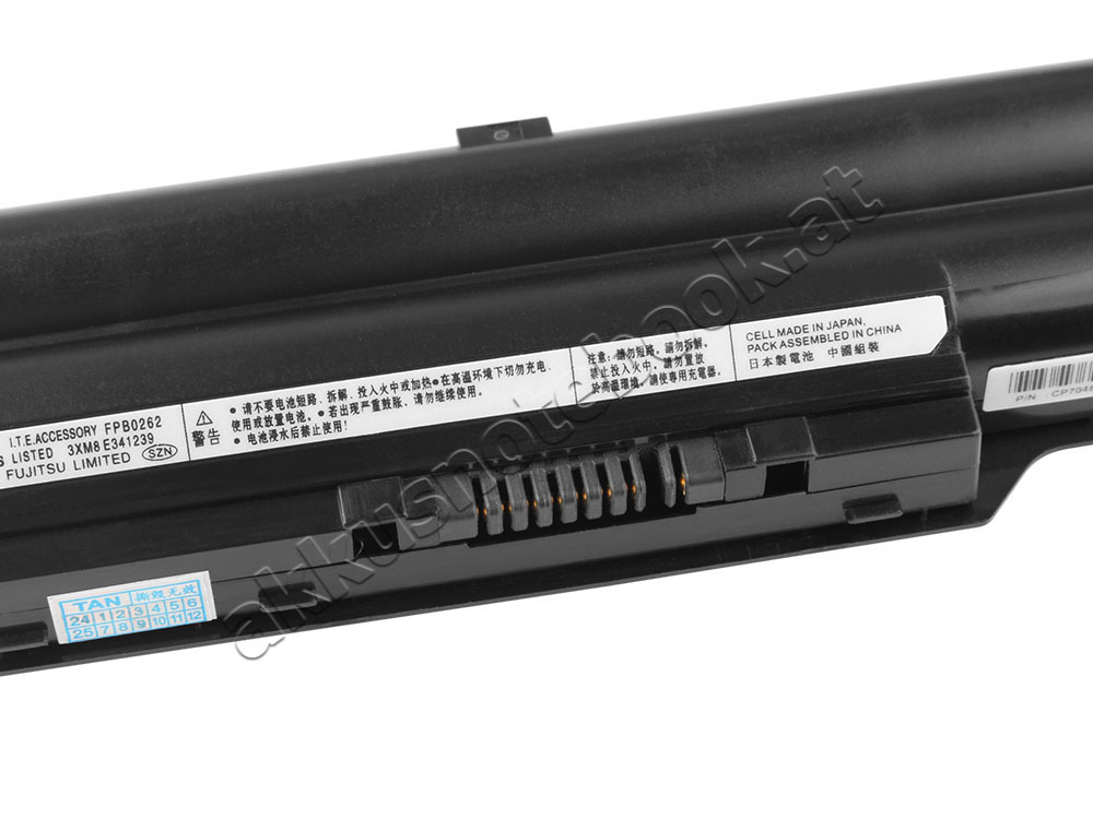 Original 5800mAh 63Wh 6-Zellen Fujitsu FMV-BIBLO MG50W Akku