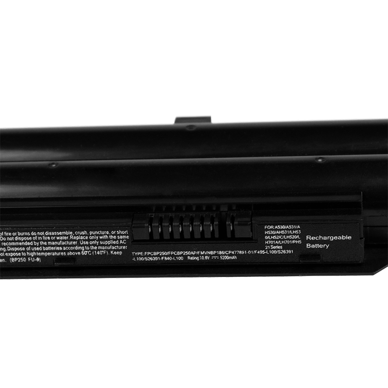 4400mAh 48Wh 6-Zellen Fujitsu LifeBook PH50/E Akku