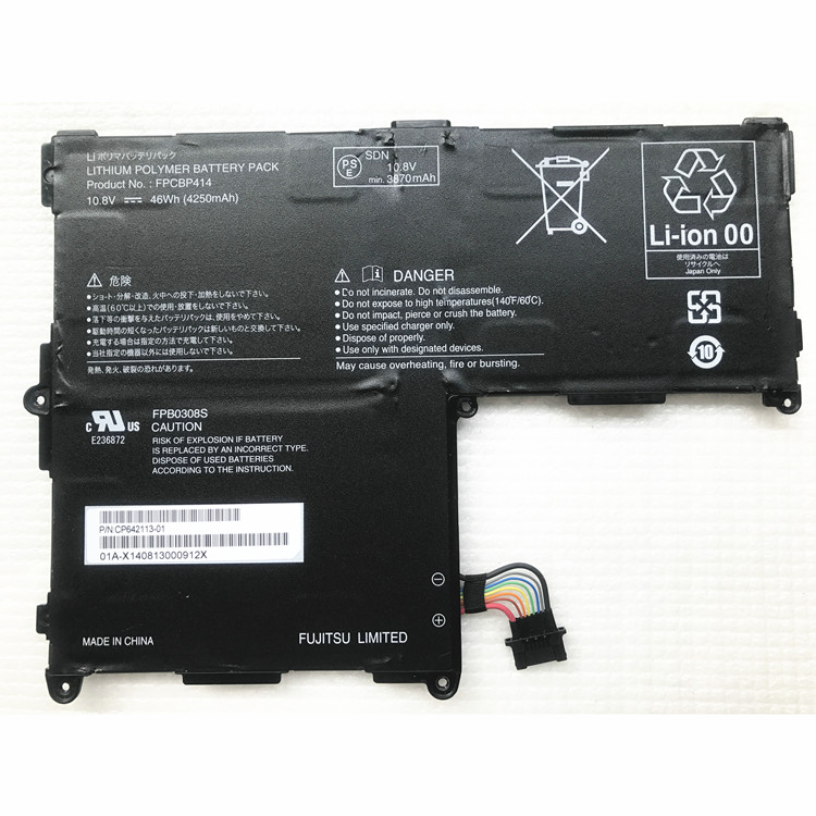 Original 4250mAh 46Wh 3-Zellen Fujitsu CP642113-01 Akku