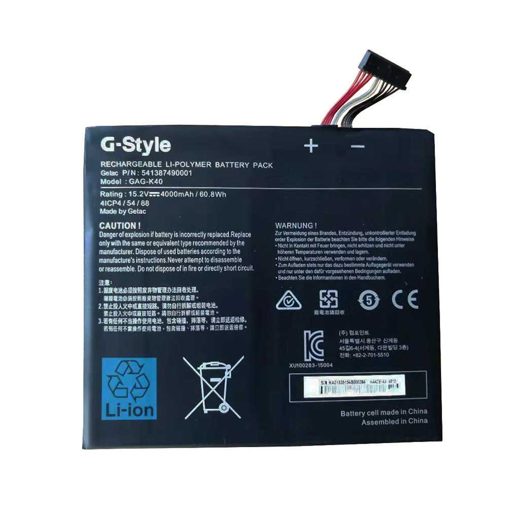 Original 4000mAh 60.8Wh 4-Zellen Gigabyte 541387490001 Akku