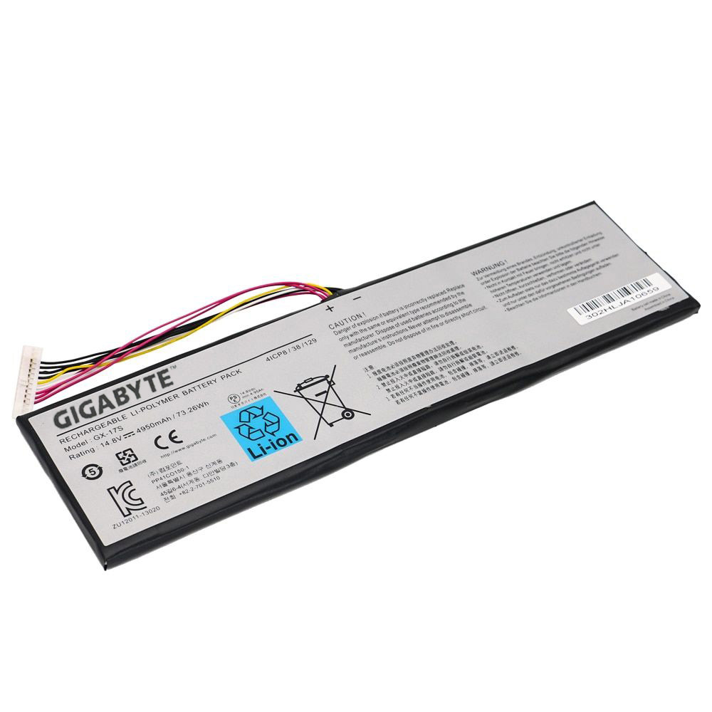 Original 4950mAh 73.26Wh 4-Zellen Gigabyte Aorus X3 Akku