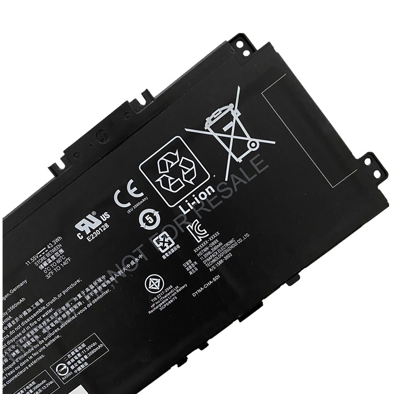 11.55V 3560mAh Akku für HP Pavilion x360 Convertible 14t-dy100