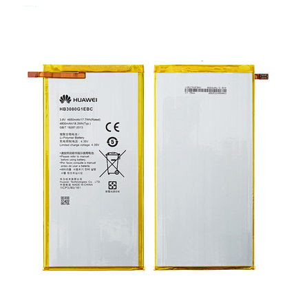 Original 4800mAh 18.3Wh 2 Zellen Akku für Huawei HB3080G1EBC