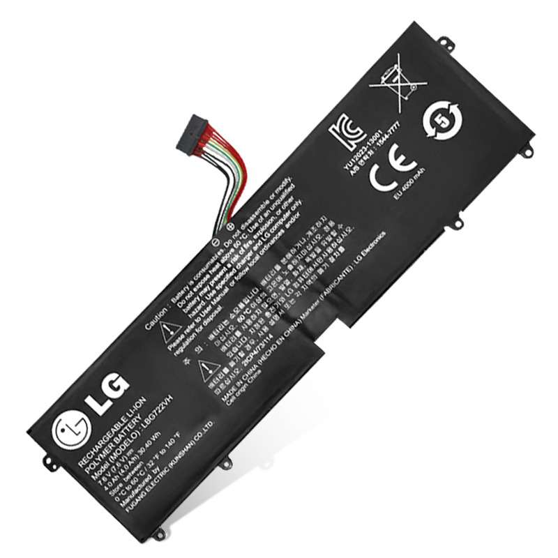 Original 4000mAh 30.4Wh 2-Zellen LG 13ZD940-G.AX3PK Akku