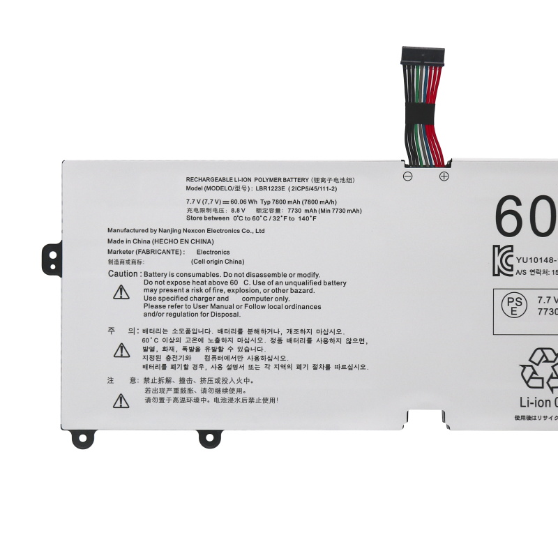 Original 7800mAh 60.06Wh 4-Zellen LG Gram 14Z970-A.AAS7U1 Akku