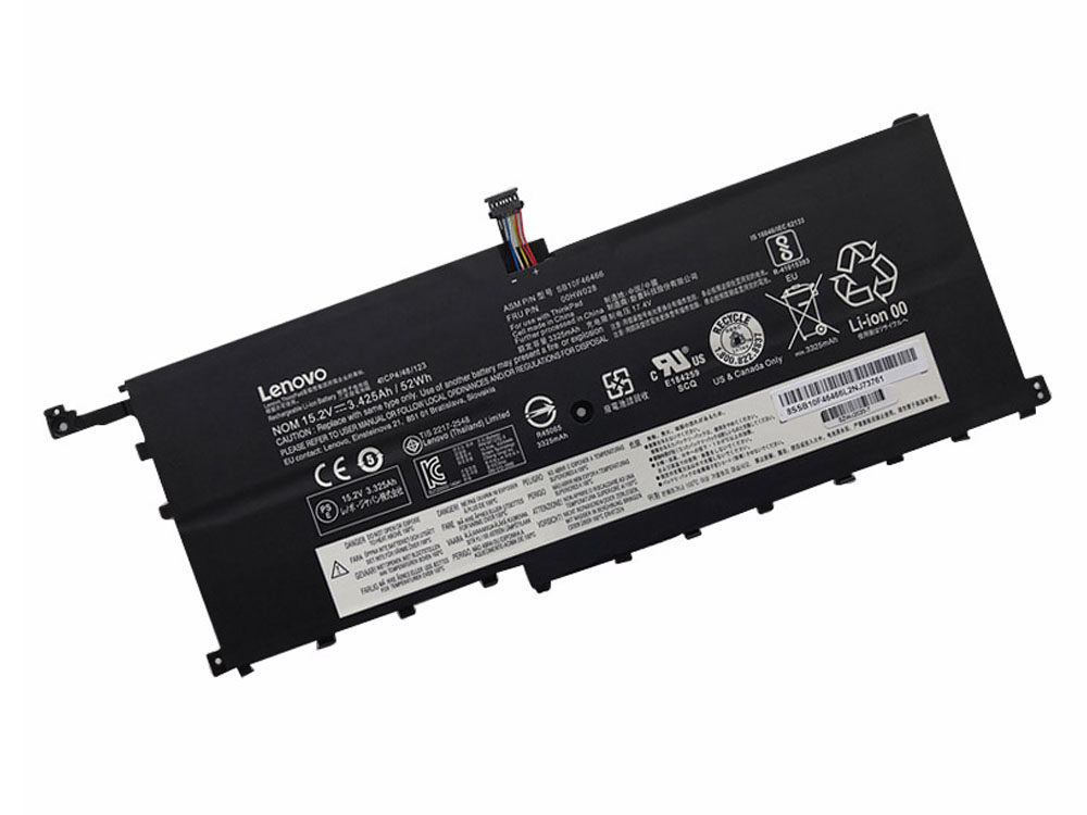 Original 15.2V 3440mAh 52Wh Akku für Lenovo 00HW028 00HW029