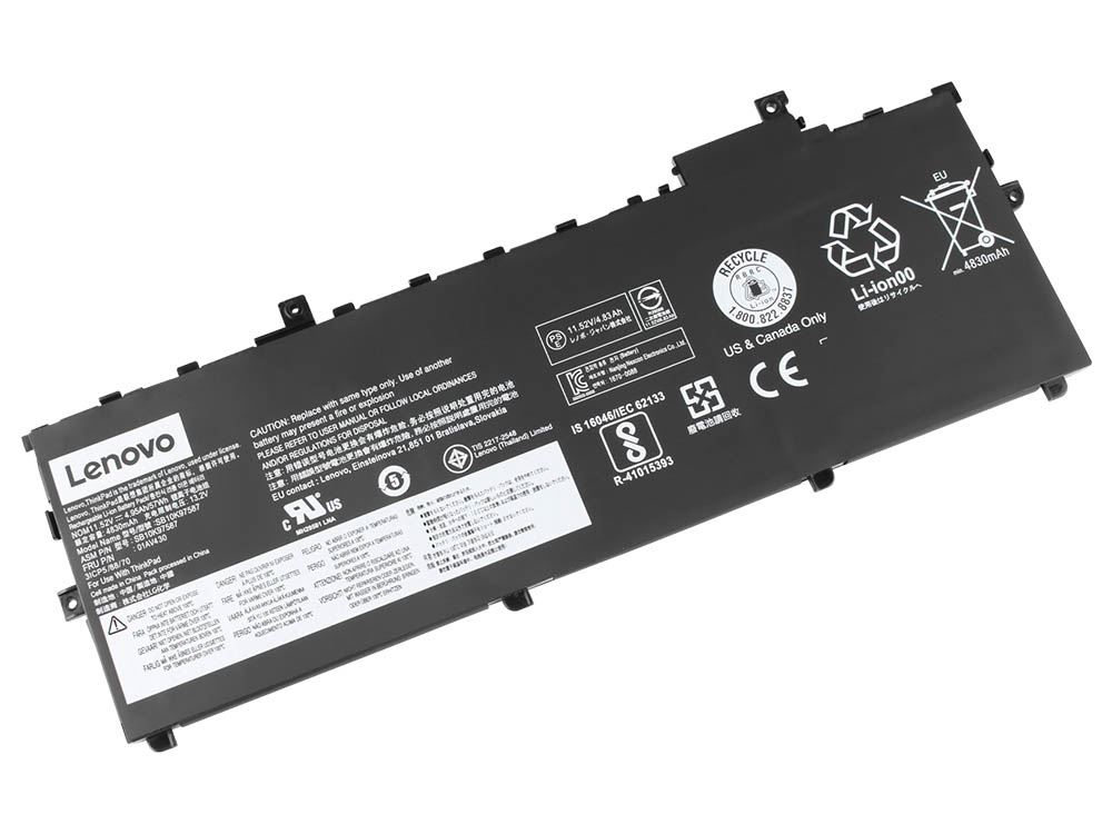 4950mAh Akku für Lenovo ThinkPad X1 Carbon 5th Gen 20HRCT01WW - zum Schließen ins Bild klicken