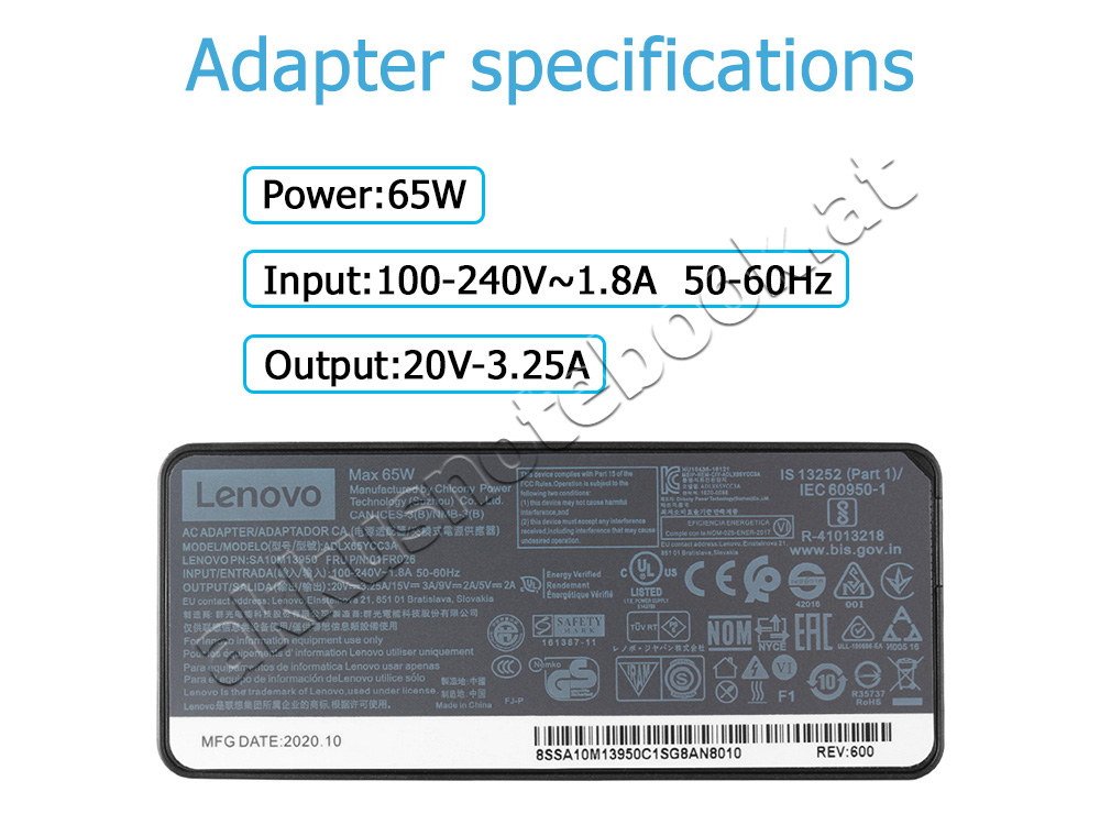 65W USB-C Samsung Galaxy Book3 Pro 360 NP960QFG-KB3DE Netzteil Ladegerät + Kabel