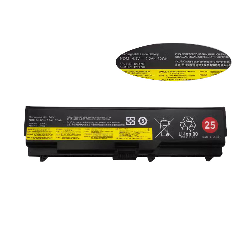 Original 2200mAh 32Wh 4-Zellen Lenovo FRU 42T4753 Akku