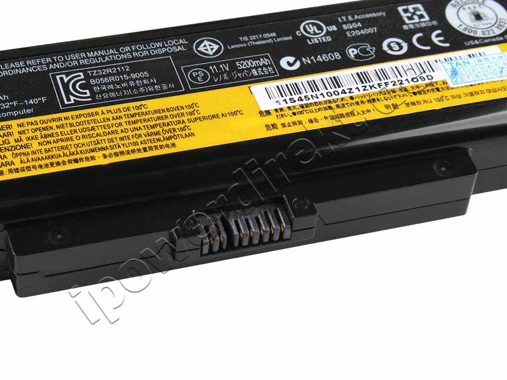 6 Zellen Lenovo IdeaPad G480 2184-3NU 2184-27U Akku