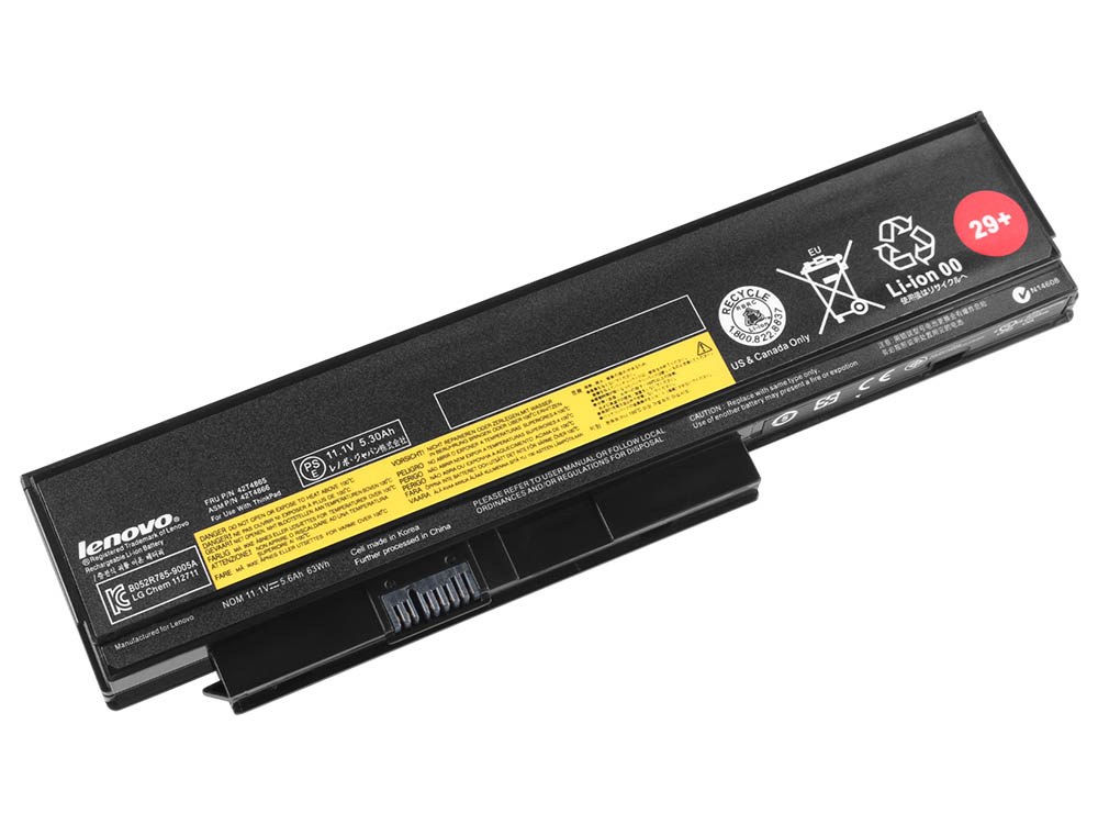 6 Zellen Akku für Lenovo 45N1018 45N1019