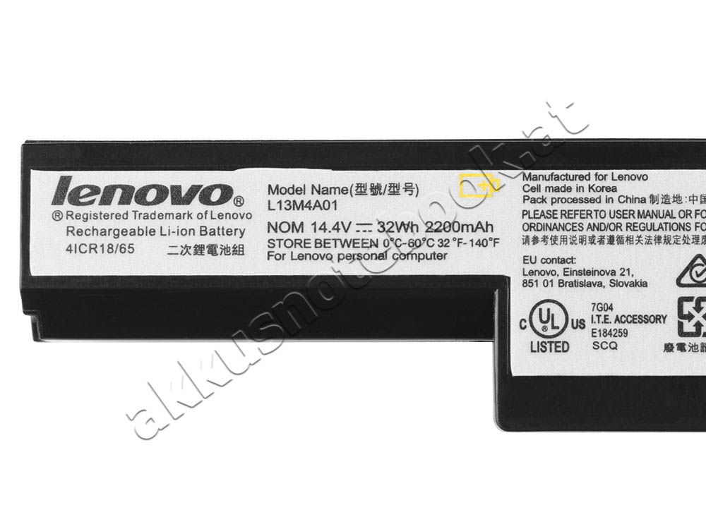 Original 2800mAh 41Wh Lenovo 5B10K10196 Akku