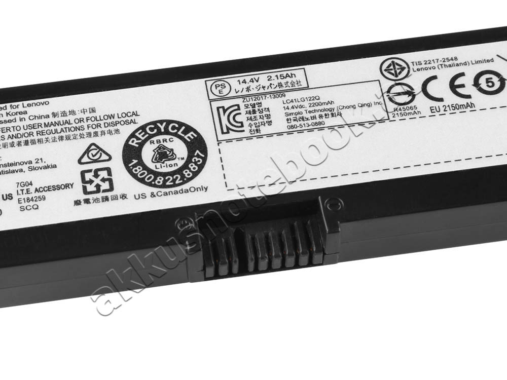 Original 2800mAh 41Wh Lenovo 5B10K10154 Akku