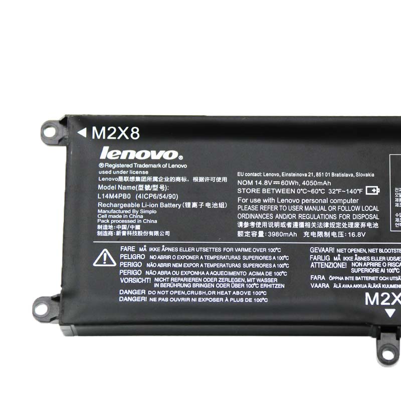 Original 14.8V 4050mAh 60Wh Akku für Lenovo L14M4PB0 L14S4PB0