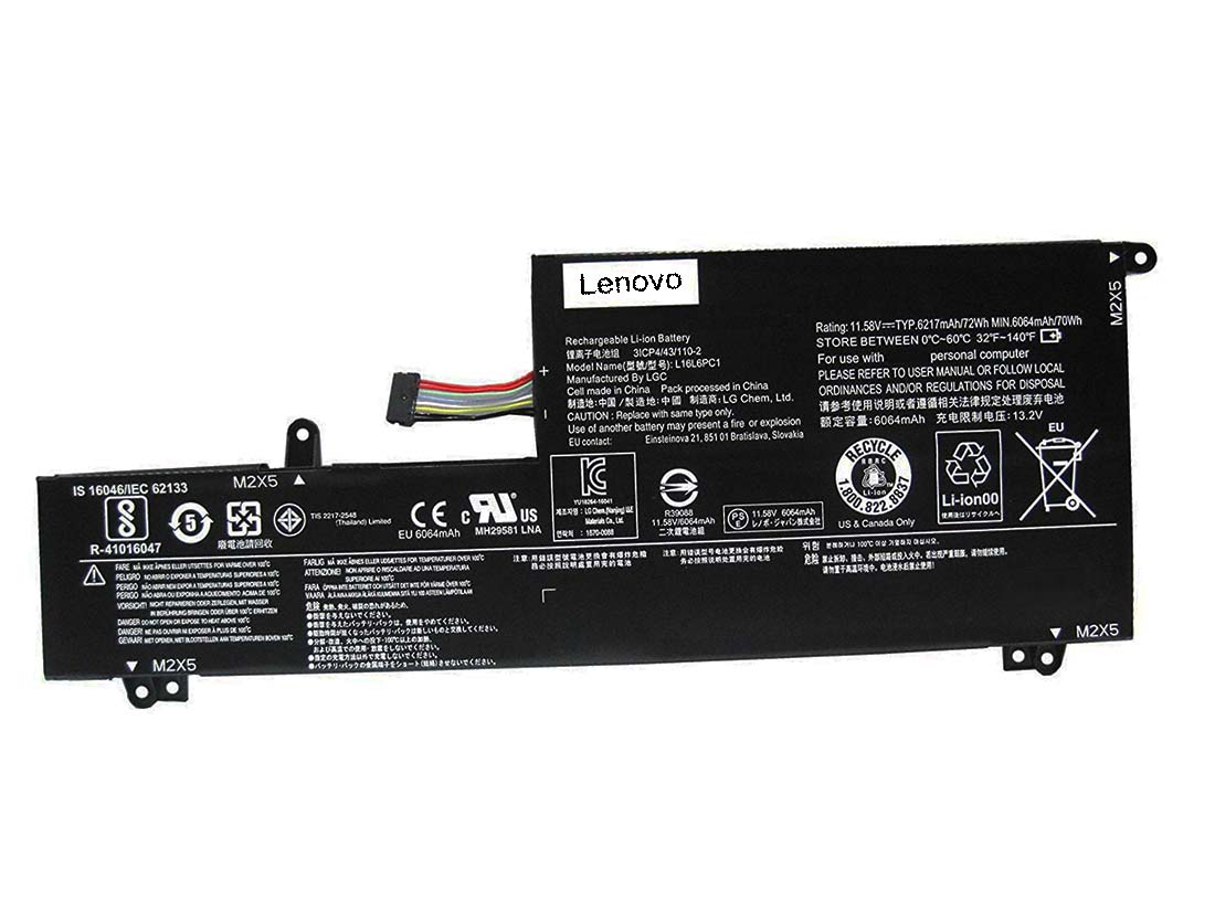 6064mAh Lenovo Yoga 720-15IKB 80X70043GE Akku