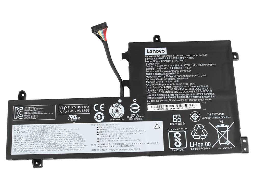 4955mAh Lange Linie Akku für Lenovo Legion Y540-15IRH 81SX0083MB