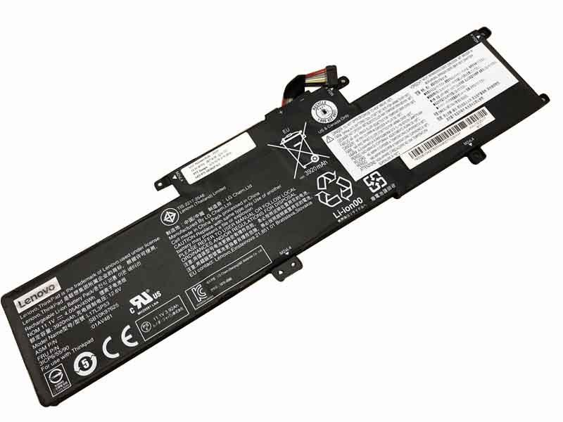 4050mAh 45Wh 3 Zellen Lenovo L17L3P53 Akku