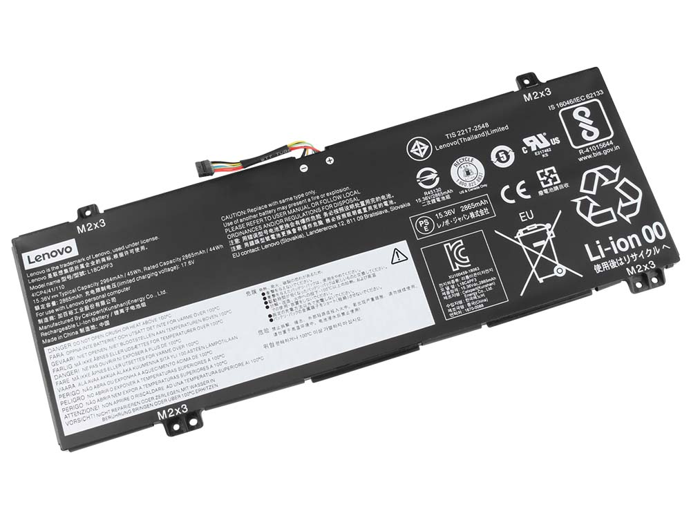 Original 2964mAh 45Wh 4 Zellen Lenovo ideapad C340-14IML 81TK Akku