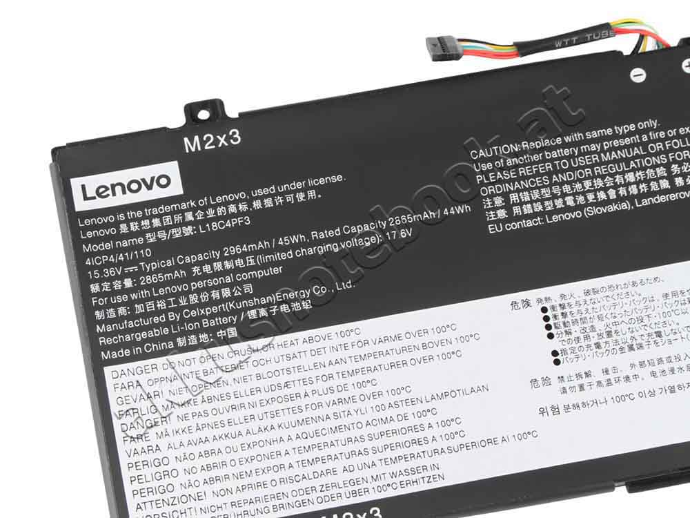 Original 2964mAh 45Wh Lenovo ideapad C340-14IML 81TK002NAU Akku