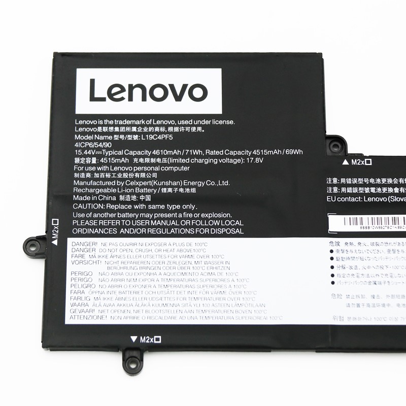 Original 15.44V 4610mAh 71Wh Akku für Lenovo Yoga Slim 7 15ITL05 82AC004YGE