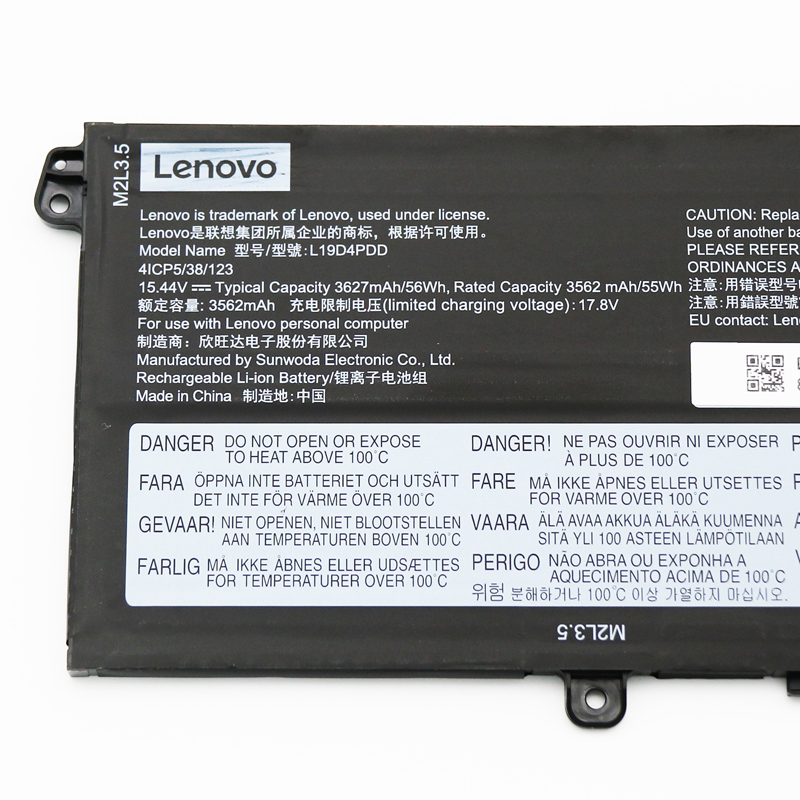 Original 15.44V 56Wh Akku für Lenovo ThinkBook 13s G2 ITL 20V9002SGE