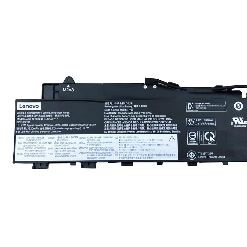 Original 11.1V 4010mAh 44.5Wh Akku für Lenovo SB10W86958