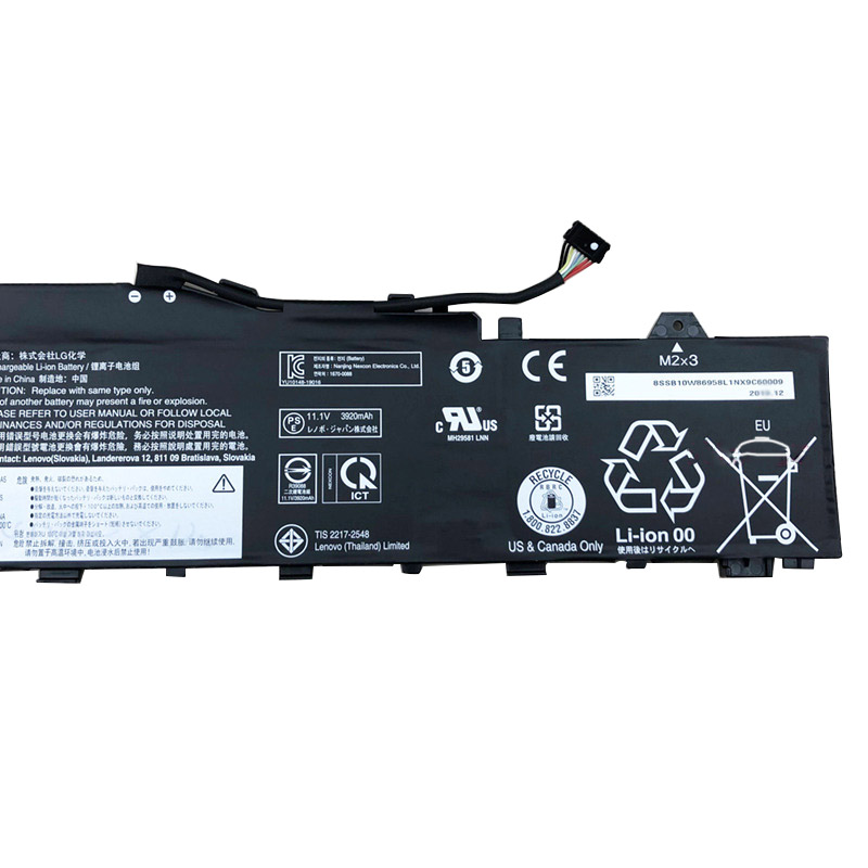 Original 11.1V 4010mAh 44.5Wh Akku für Lenovo SB10W86958