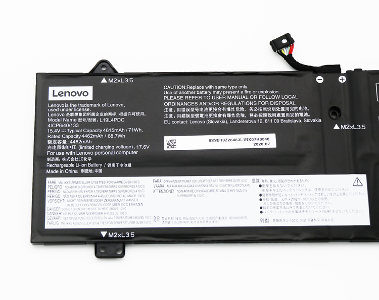 Original 15.4V 4615mAh 71Wh Akku für Lenovo SB10Z26481 5B10Z26479