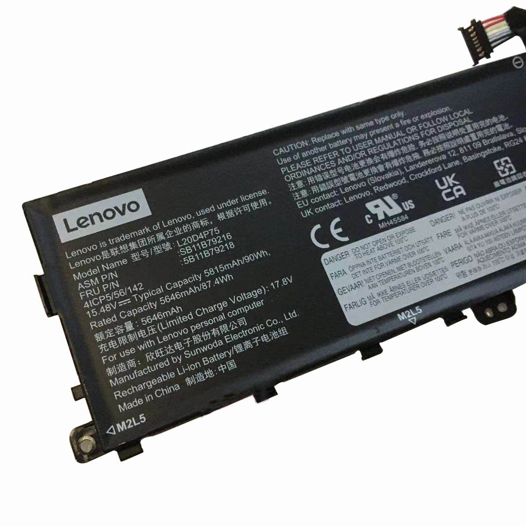 Original 15.48V 5815mAh Akku für Lenovo ThinkPad P1 Gen 4 20Y300AEGE