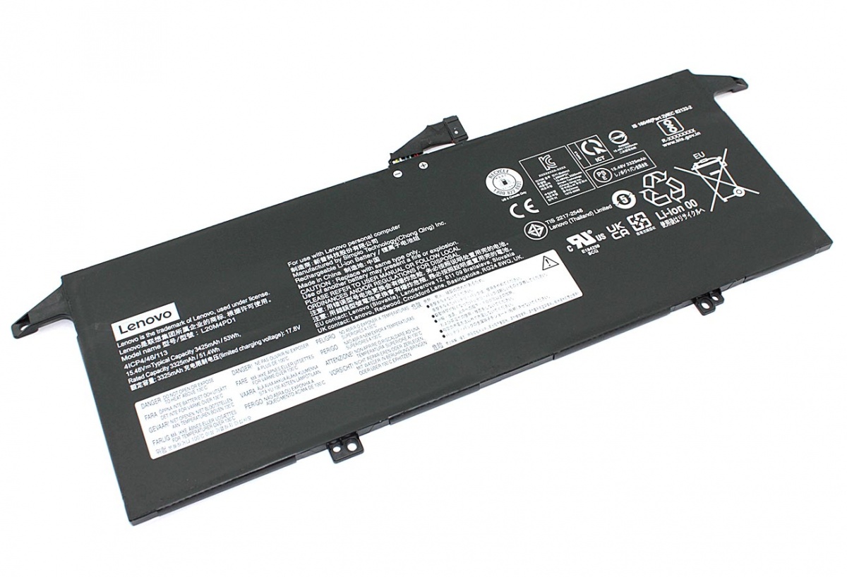 Original 15.48V 53Wh Akku für Lenovo ThinkBook 13x ITG 20WJ002KGE