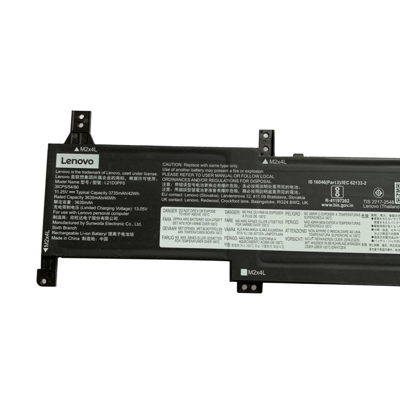 Original 11.25V 3735mAh 42Wh Akku für Lenovo L21C3PF0 L21M3PF0